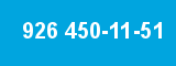 926 450-11-51
